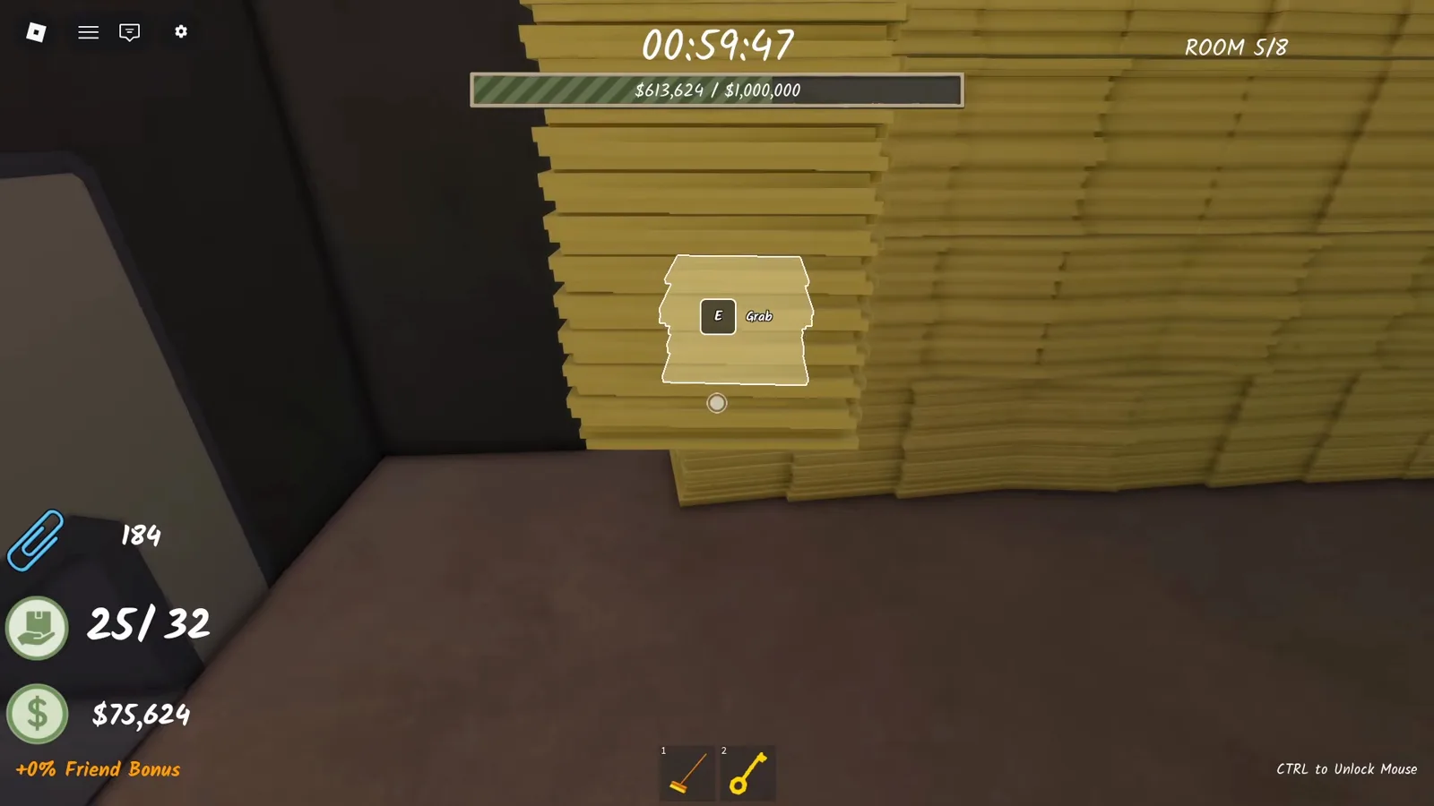 Shredding paper stacks to earn cash multipliers in Shred the Secrets
