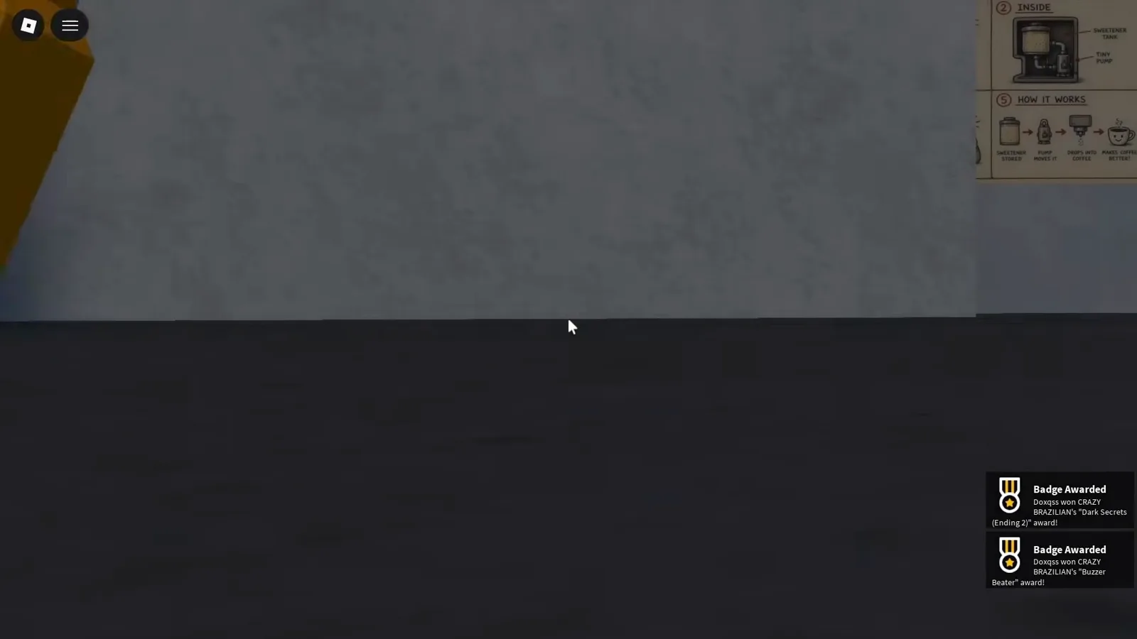 Shred the Secrets Badge Awarded notifications for Dark Secrets Ending 2 and Buzzer Beater after a squad finishes the run